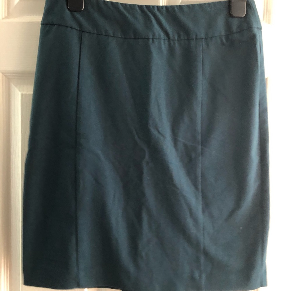 New York and company dark aqua skirt size 8